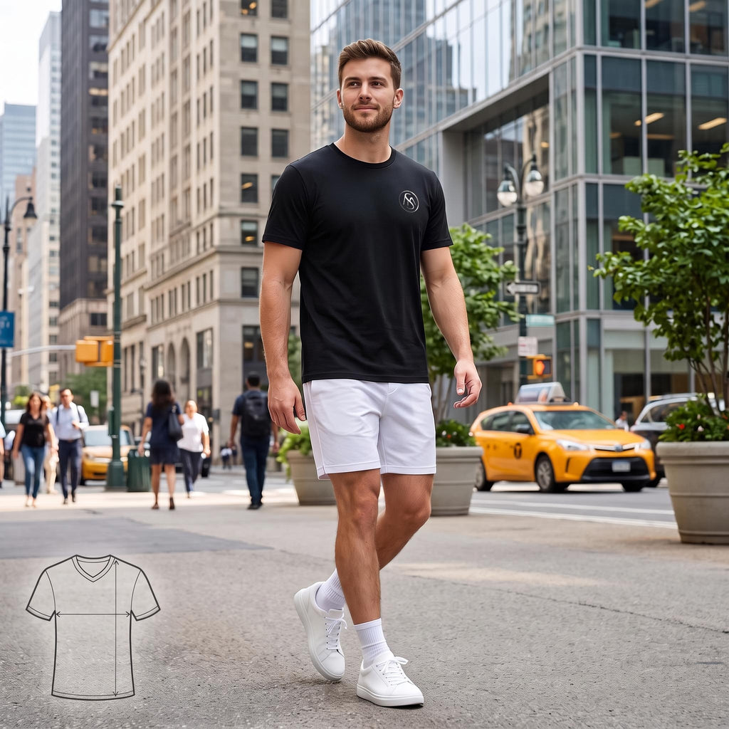 Sophisticated Unisex Crewneck Shirt - Timeless Comfort & Style