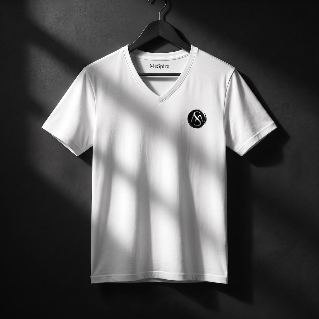 Sophisticated Unisex V Neck Shirt – Timeless Comfort & Style